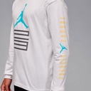 M J BRK AJ11 GFX LS CREW