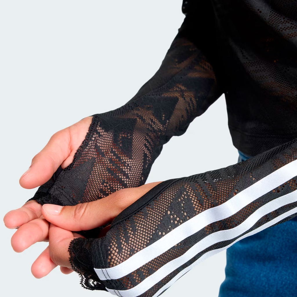 KD0350 ADIDAS APP LACE BARDOT TOP FEMALE