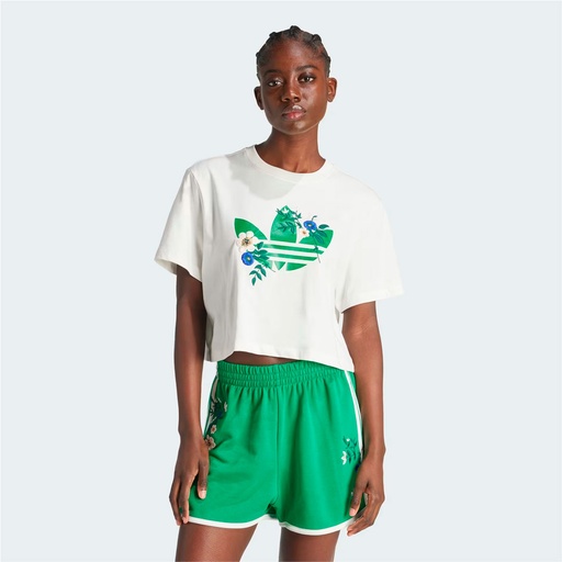 FLORAL CROP TEE