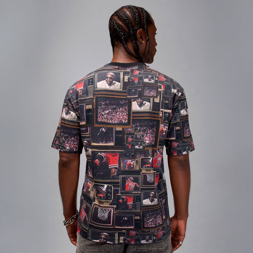 M J BRK TV AOP SS CREW