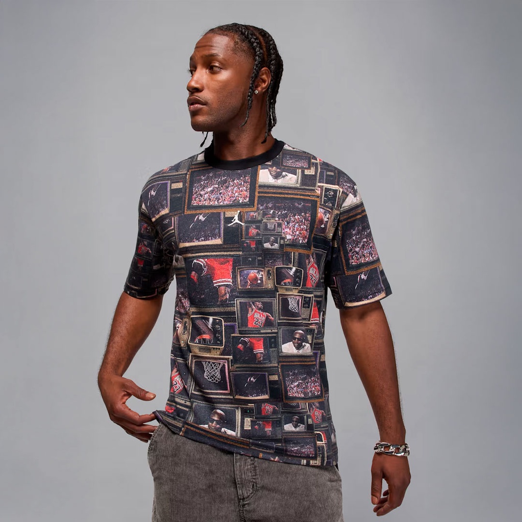 M J BRK TV AOP SS CREW