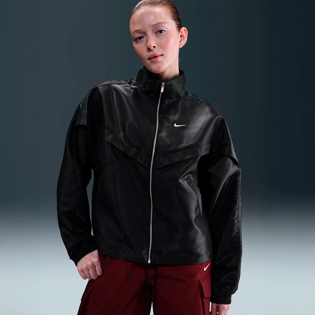 W NSW NK LIQ SHINE WR JKT