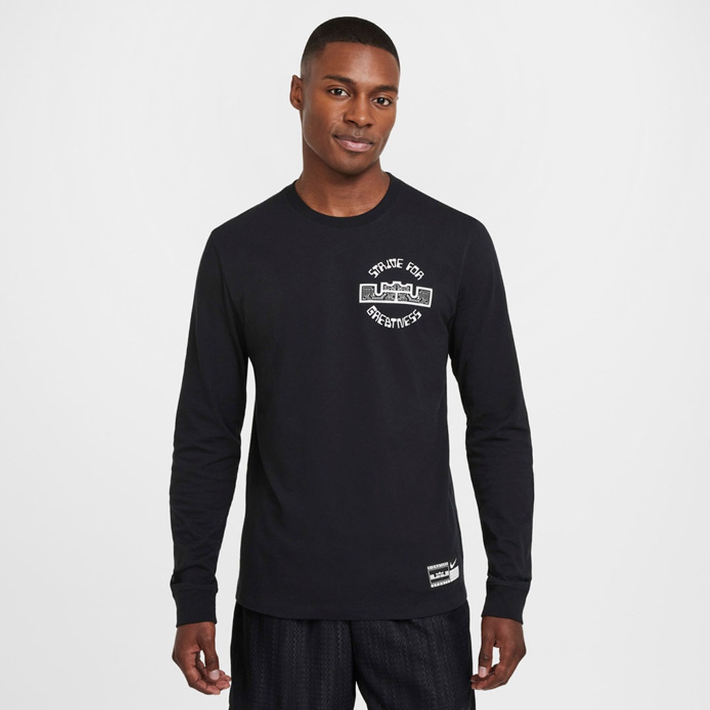 LBJ M NK TEE M90 LS