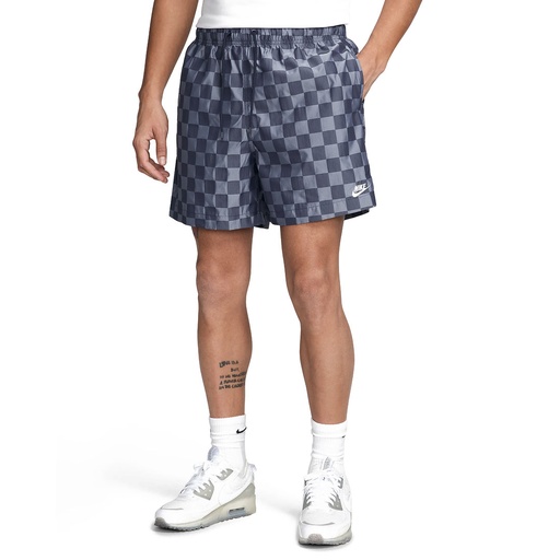 M NK CLUB FLOW SHORT CHECKERS