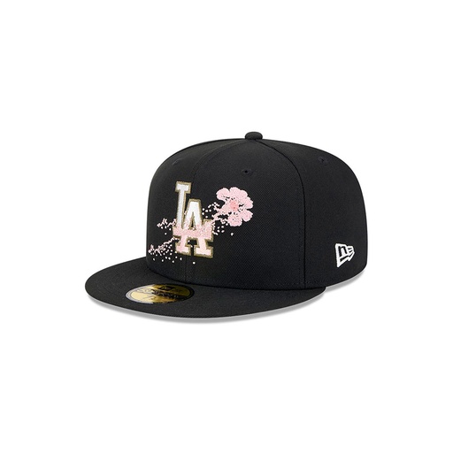 DOTTED FLORAL 20520 LOSDOD  BLK