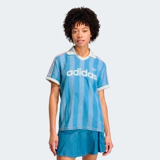 KD5448 ADIDAS APP DENIM JERSEY FEMALE